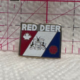 City of Red Deer Alberta Flag  Lapel Pin