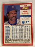 #265 Andre Dawson Chicago Cubs 1990 Score Baseball Card