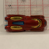 Red Iron Man BDM74 Marvel ©2013 Hot Wheels Diecast Car BF