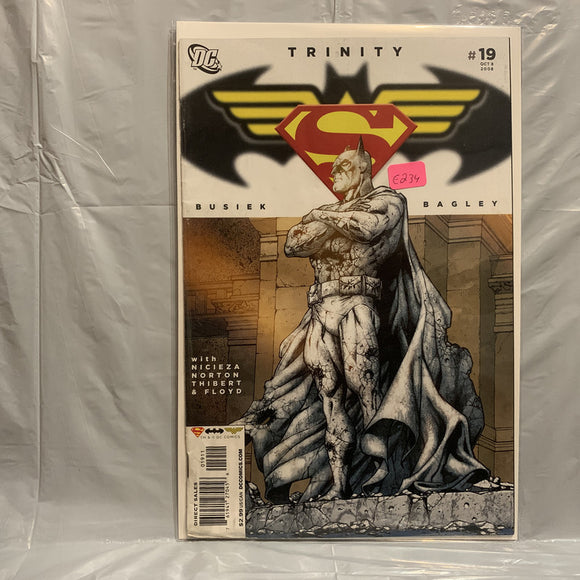 #19 Trinity Batman Superman Wonder Woman DC Comics AD 6866