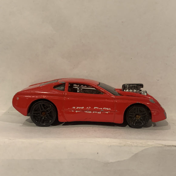 Red  Overbored 854 ©2001 Hot Wheels Diecast Car BL