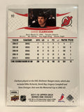 #92 David Clarkson New Jersey Devils 2011-12 Upper Deck Series One Hockey Card