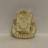 A Town with a Tomorrow Blackfalds Alberta Lapel Hat Pin