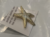 Star Fish Lapel Hat Pin