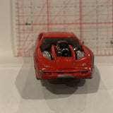 Red  Overbored 854 ©2001 Hot Wheels Diecast Car BL