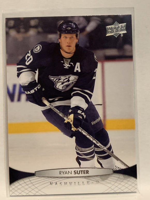 #94 Ryan Suter Nashville Predators 2011-12 Upper Deck Series One Hockey Card