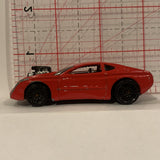 Red  Overbored 854 ©2001 Hot Wheels Diecast Car BL