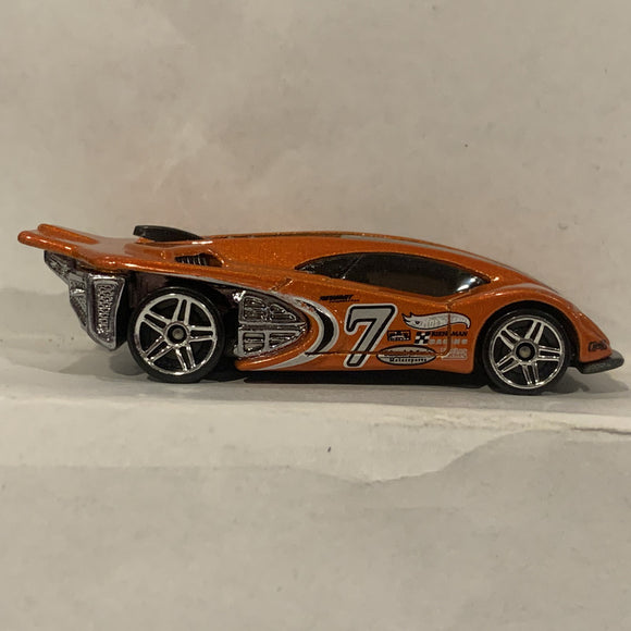Red Side Draft ©2001 Hot Wheels Diecast Car BL
