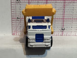 Blue White City Services Garbage Gulper BDV59 M43 2013 Matchbox Diecast Car