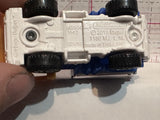Blue White City Services Garbage Gulper BDV59 M43 2013 Matchbox Diecast Car