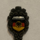 Deutschland Flag Crest Collectable Souvenir Spoon EK