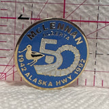 Mclennan Alberta 50th 1942 1992  Lapel Pin
