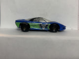 Blue Robo Zoo Pontiac Banshee 1989 Hot Wheels Loose Diecast Car 1/64 IH