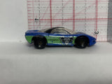 Blue Robo Zoo Pontiac Banshee 1989 Hot Wheels Loose Diecast Car 1/64 IH