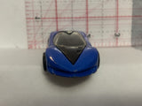 Blue Robo Zoo Pontiac Banshee 1989 Hot Wheels Loose Diecast Car 1/64 IH