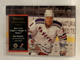 #213 James Patrick New York Rangers 1993-94 Donruss Hockey Card