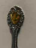 Nova Scotia May Flower Souvenir Spoon