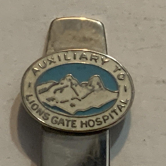 Auxiliary To Lions Gate Hospital Collectable Souvenir Spoon CC