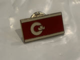 Calgary Stampede Flag Lapel Hat Pin