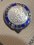 Luceo Non Uro Logo  Lapel Pin