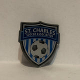 St Charles Soccer Association Lapel Hat Pin