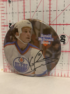 Ronald Mcdonald House Edmonton Oilers Button Pinback