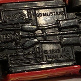 Red  2nd Birthday '99 Mustang ©1998 Hot Wheels Diecast Car BL