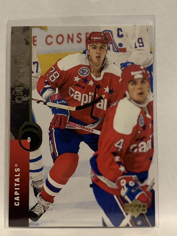 #39 John Slaney Washington Capitals 1994-95 Upper Deck Hockey Card