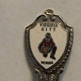 Virginia Nevada Gold Panner Collectable Souvenir Spoon CC