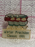 Winter Precision Classic 1991 Skating  Lapel Pin