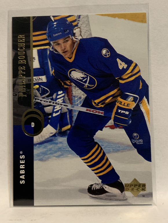 #71 Philippe Boucher Buffalo Sabres 1994-95 Upper Deck Hockey Card
