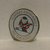 Tornei Giovanili HC Chiasso Hockey Logo Lapel Hat Pin