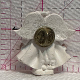 Angel Child Ceramic  Lapel Pin