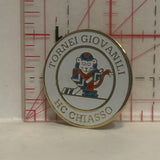 Tornei Giovanili HC Chiasso Hockey Logo Lapel Hat Pin