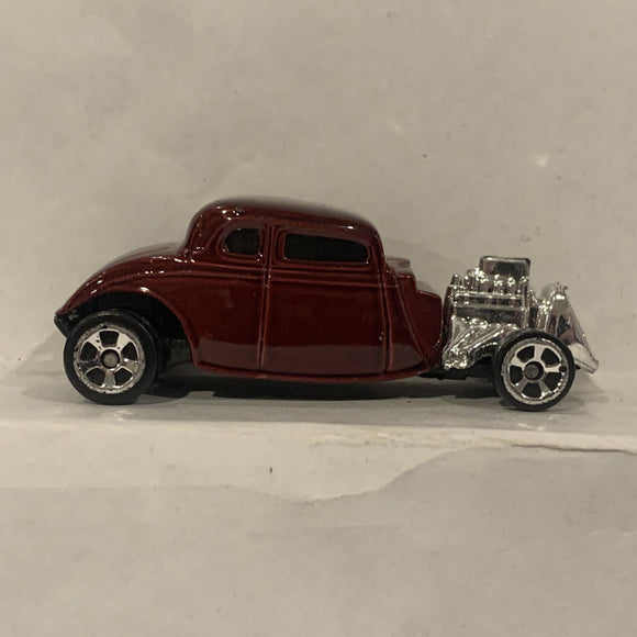 Red 1934 Ford Hot Rod Maisto Diecast Car BL