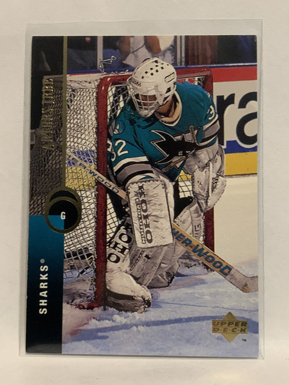 #116 Arturs Irbe San Jose Sharks 1994-95 Upper Deck Hockey Card