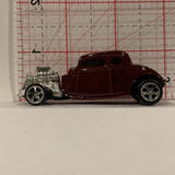 Red 1934 Ford Hot Rod Maisto Diecast Car BL