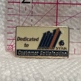 6 Star Dedicated to Customer Satisfaction  Lapel Pin