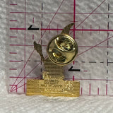 1992 Blue Flame Torch Relay  Lapel Pin