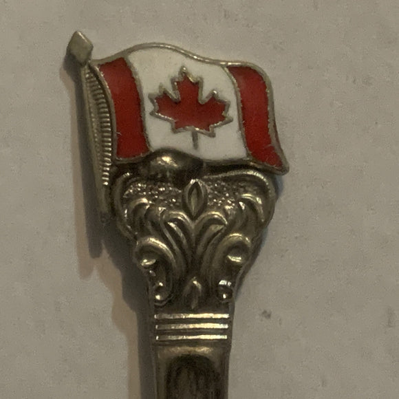 Victoria British Columbia Canadian Flag Collectable Souvenir Spoon EL