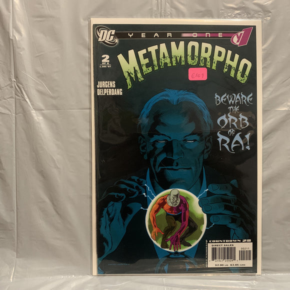 #2 Metamorpho Year One Beware The Orb of Ra  DC Comics AD 6916