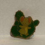 Mouse and Cactus Lapel Hat Pin