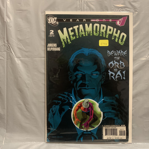 #2 Metamorpho Year One Beware The Orb of Ra  DC Comics AD 6917
