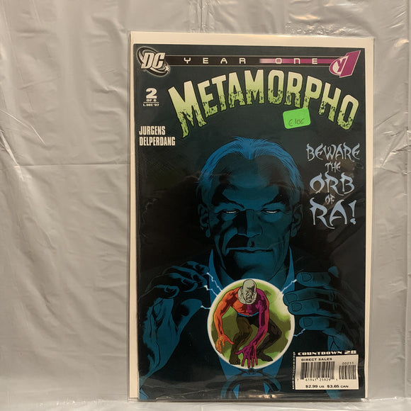 #2 Metamorpho Year One Beware The Orb of Ra  DC Comics AD 6919