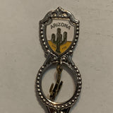 Arizona Cactus Desert State Collectable Souvenir Spoon CC