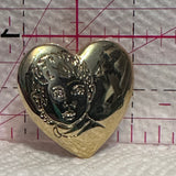 Boy on a Heart  Lapel Pin