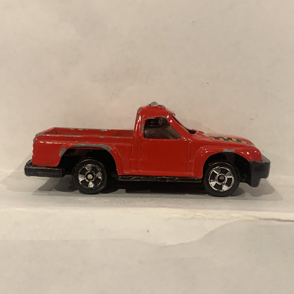 Red  Fire Department Pick-Up Truck Unbranded Diecast Car BL