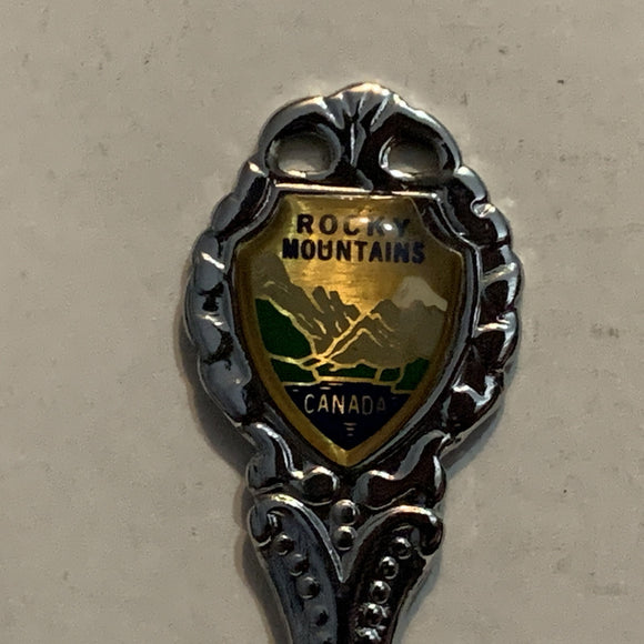 Edmonton Alberta Rocky Mountains Canada Collectable Souvenir Spoon CD