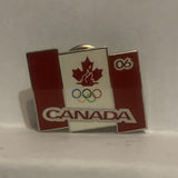 Canada Flag Olympics Logo 2006 Lapel Hat Pin
