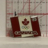 Canada Flag Olympics Logo 2006 Lapel Hat Pin